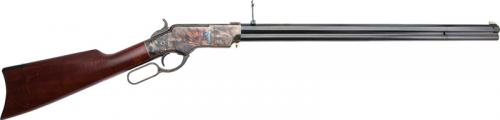 CIMARRON 1860 HENRY .45LC 24 BRASS FRAME BLUED WALNUT