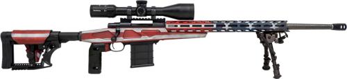 HOWA FLAG CHASSIS .308 USA FLG WIN 24 THREADED W/SCOPE