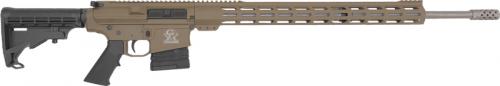 GLFA AR10 RIFLE .243 WIN. 24 S/S BBL 5-SHOT FDE