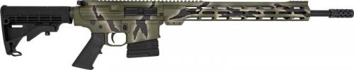 GLFA AR10 RIFLE .308 WIN. 18 NIT 10RD PURSUIT GREEN CAMO