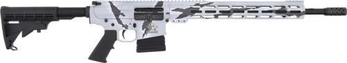 GLFA AR10 RIFLE .308 WIN. 18 NIT BBL 10RD PURSUIT SNOW CAMO