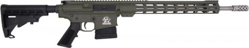 GLFA AR10 RIFLE .308 WIN. 18 S/S BBL 10-SHOT OD GREEN