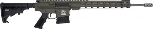 GLFA AR10 RIFLE 6.5CM 20 S/S BBL 10-SHOT OD GREEN