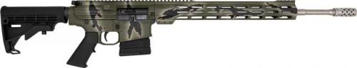 GLFA AR10 RIFLE 6.5CM 20 S/S BBL 10-SHOT PURSUIT GREEN CAMO