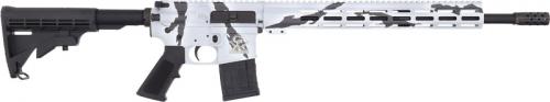 GLFA AR15 .450 BUSHMASTER 18 NIT BBL PURSUIT SNOW CAMO