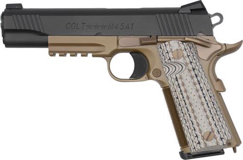 COLT GOVERNMENT CQB .45ACP 8-SHOT TWO-TONE NOVAK SIGHTS