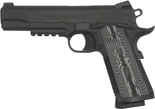 COLT GOVT 9MM 5 8-SHOT BLACK W/PICATINNY RAIL